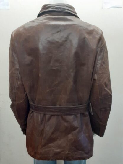 BLUES CLUB Women's Button Up Stylish Leather Jacket- Made In ITALY (M-J67) - Image 3