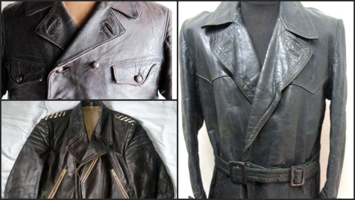 vintage German Leather Jackets Wholesale Supplier