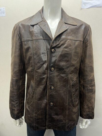 AVIATRIX Men's Stylish Leather Jacket (M-G61)