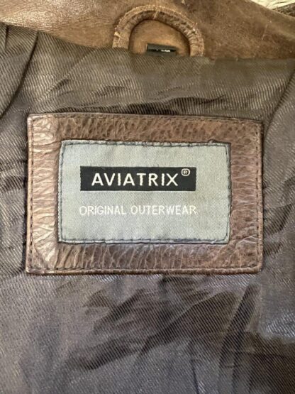 AVIATRIX Men's Stylish Leather Jacket (M-G61) - Image 2