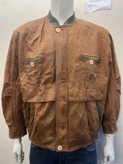 BIG L Men's Stylish Leather Jacket (M-N48)