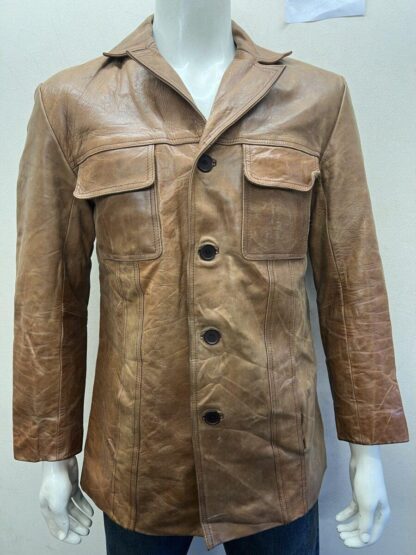 AVIATRIX Men's Stylish Leather Jacket (M-C68)