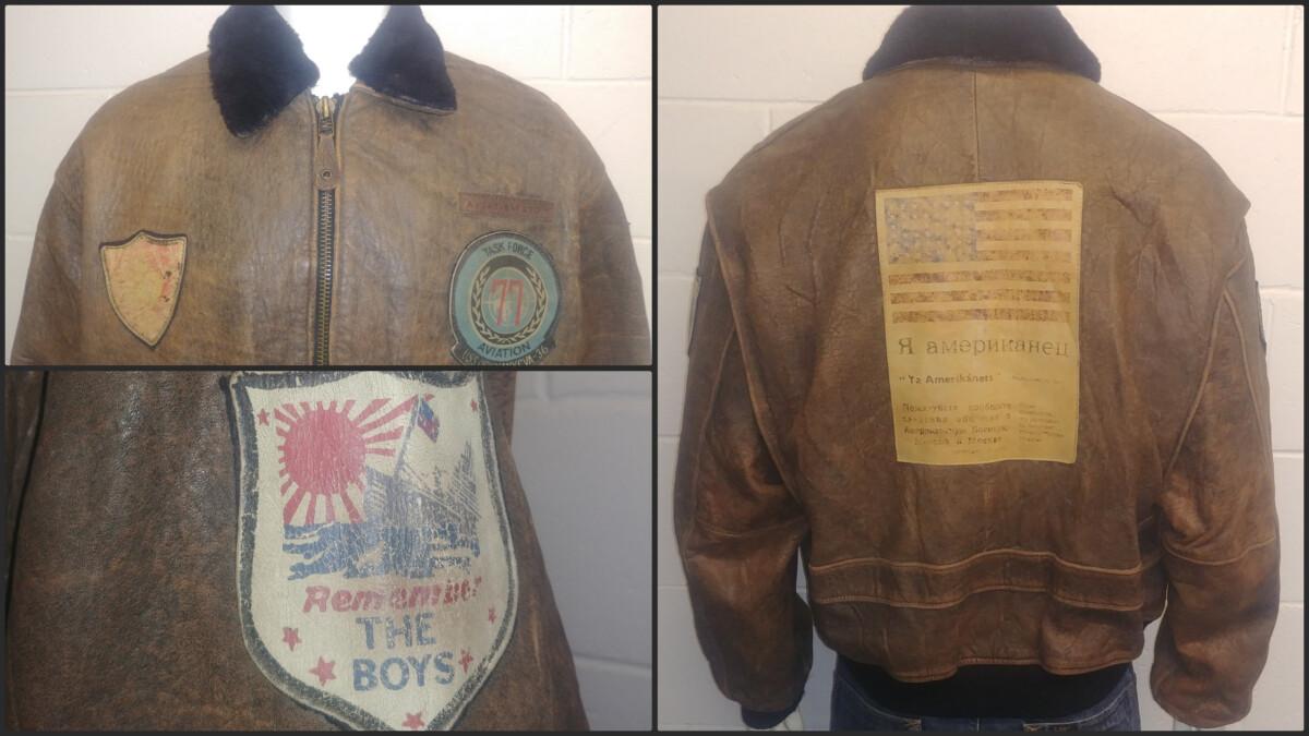 vintage leather jackets with patches wholesale supplier