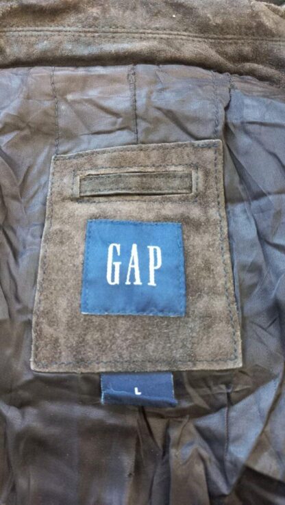 GAP Men's Blazer Style Leather Jacket (H-G38) - Image 2