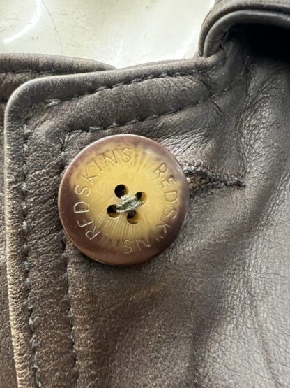 REDSKINS Men's Stylish Leather Jacket  (H-T22) - Image 3