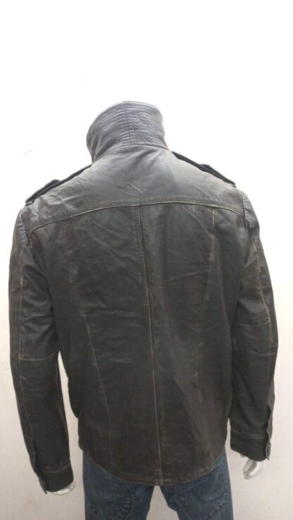 SUPERDRY Men's Stylish Leather Jacket (H-J36) - Image 3