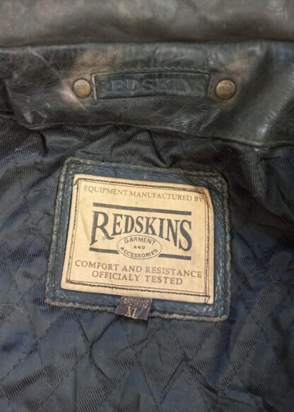 REDSKIN Men's Button Up Box Heavy Leather Jacket (M-D24) - Image 2