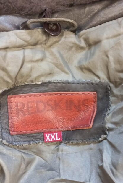 REDSKIN Men's Stylish Heavy Leather Jacket With Removable Sherpa Liner (M-G55) - Image 2