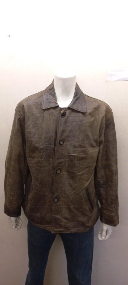 REDSKIN Men's Stylish Leather Jacket- (H-K15)