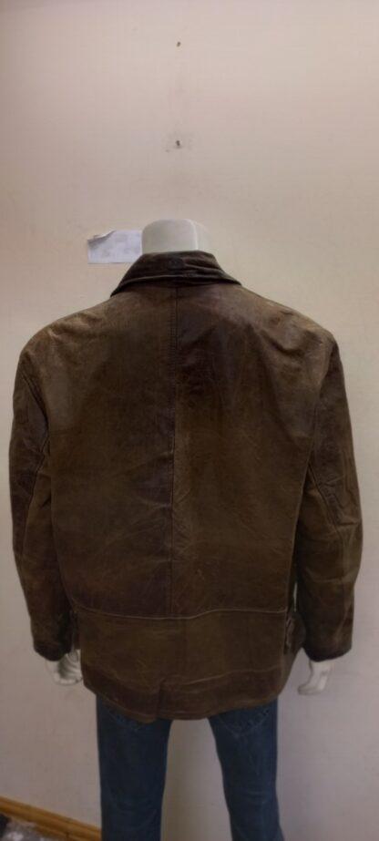 REDSKIN Men's Stylish Leather Jacket- (H-K15) - Image 3