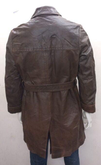 CRESCO Men's Double Breasted Stylish Heavy Leather Jacket With Zip Out Sherpa Liner (M-F48) - Image 3