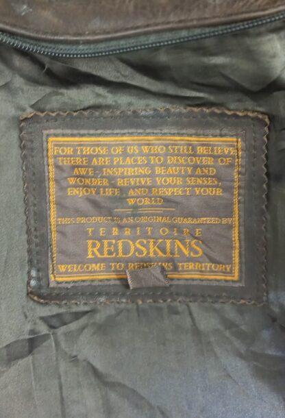 REDSKIN Men's Button Up Box Style Leather Jacket (H-P57) - Image 2