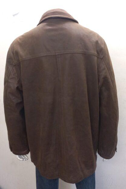 PACIFIC AIR FORCE Men's Stylish Heavy Leather Jacket- (H-AB11) - Image 3