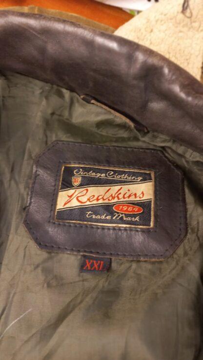 REDSKIN Men's Button Up Box Style Heavy Leather Jacket (H-Y41) - Image 3