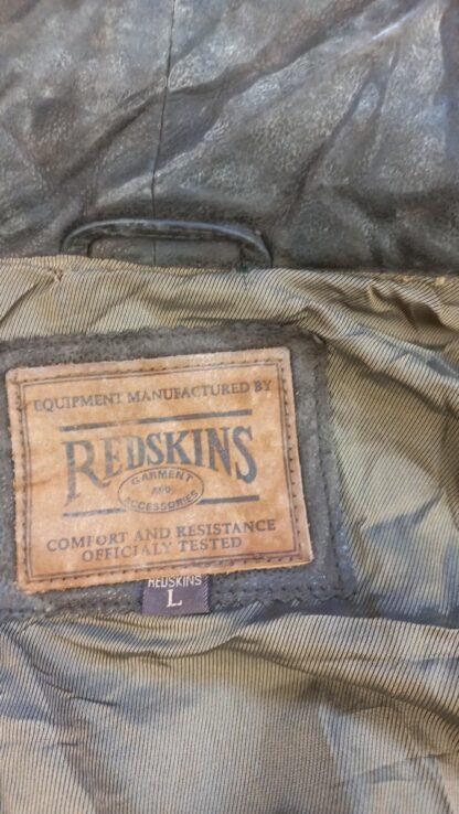 REDSKIN Men's Button Up Box Style Heavy Leather Jacket (H-AK7) - Image 2