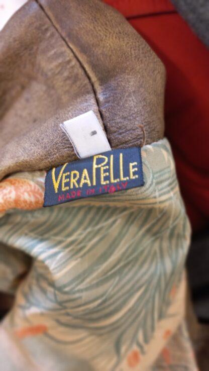 VERA PELLE Men's Stylish Leather Jacket Made In ITALY(H-AL34) - Image 2