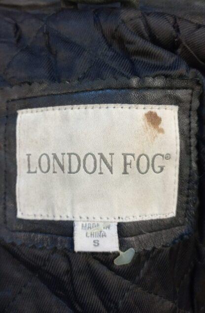 LONDON FOG Men's Two Way Zipper Stylish Leather Jacket (M-AE27) - Image 2