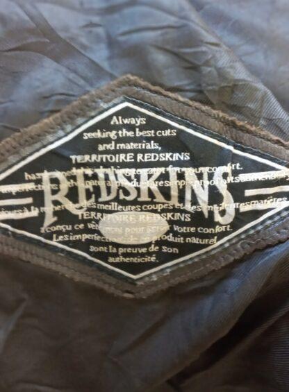 REDSKIN Men's Button Up Stylish Heavy Leather Jacket (M-J60) - Image 2
