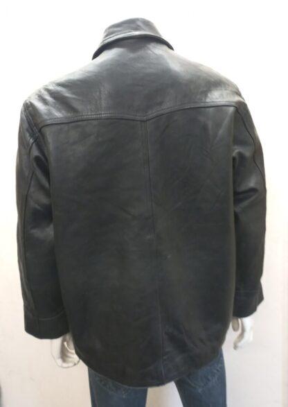 AVIATOR Men's Box Style Heavy Leather Jacket (M-G40) - Image 3