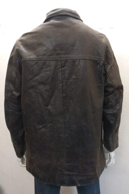 REDSKIN Men's Box Style Heavy Leather Jacket (M-D1) - Image 3