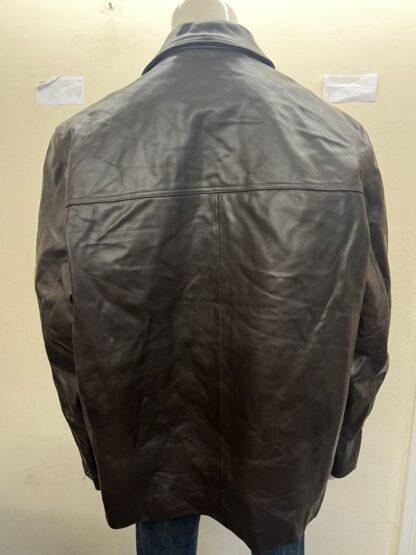 POLGER Men's Box Style Heavy Leather Jacket (M-F2) - Image 3