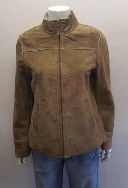 GAP Women's Stylish Leather Jacket (H-AL46)