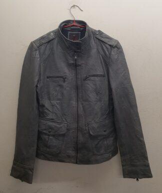 RED BY REDSKINS Women's Stylish Leather Jacket (H-G41)