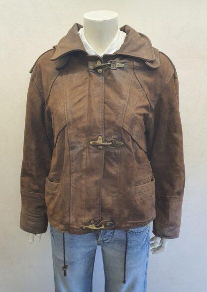 ARTURO Women's Stylish Leather Jacket Made In France (H-AJ7)