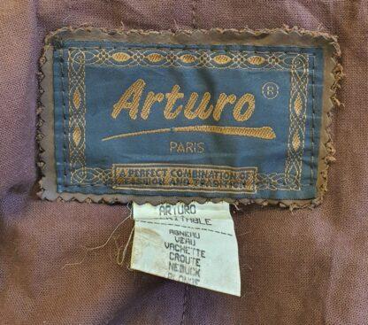 ARTURO Women's Stylish Leather Jacket Made In France (H-AJ7) - Image 2