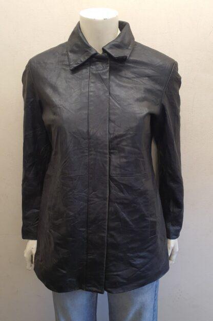 GAP Women's Stylish Leather Jacket (H-AH11)