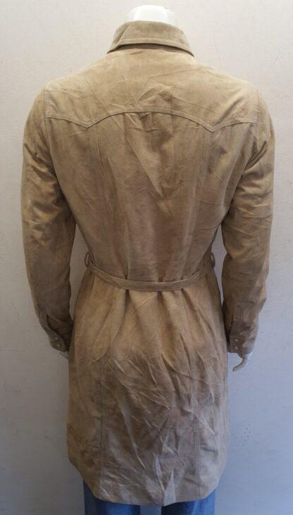 GAP Women's Stylish Knee Length Leather Jacket (H-H26) - Image 3