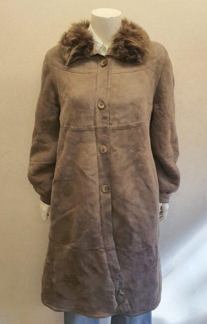 GERMAN'S Women's Real Sheepskin Shearling Stylish Leather Jacket  (M-D67)