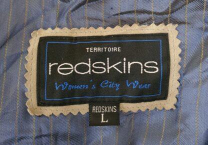 REDSKINS Women's Button Up Stylish Leather Jacket (M-H39) - Image 2