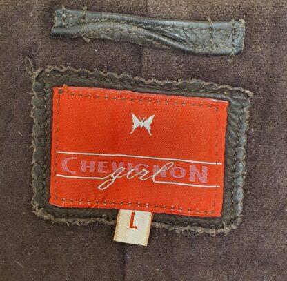 CHEVIGNON Women's Stylish Button Up Leather Jacket (M-T65) - Image 2