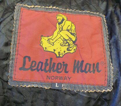 LEATHER MAN Women's Motorbike Cruiser Style Belted Heavy Leather Jacket Made in NORWAY (O-E37) - Image 2